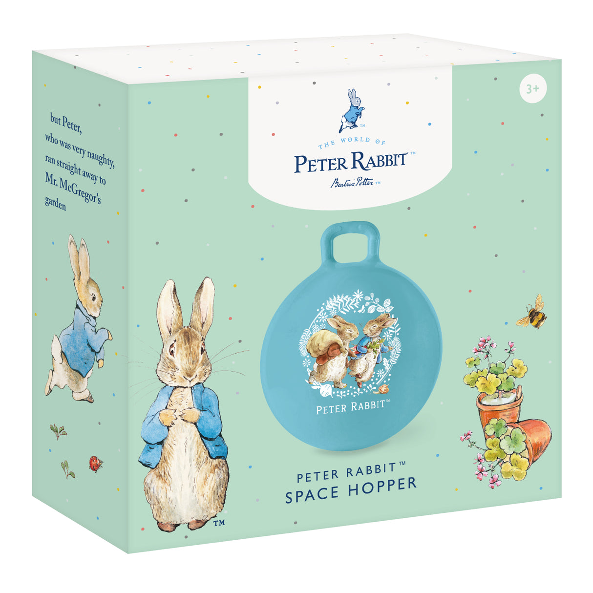 Peter Rabbit Kids Space Hopper – Retro Bouncing Fun for Children – Outdoor Active Play