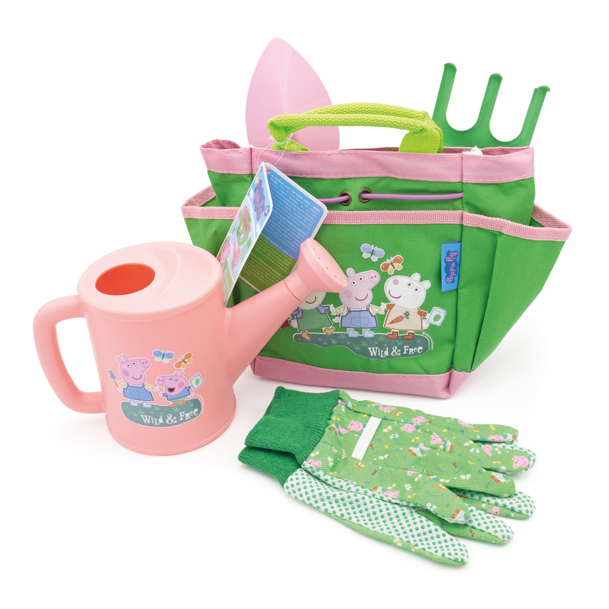 Peppa Pig Kids Gardening Set – 5 Piece Garden Tool Set