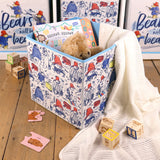 Paddington Fabric Storage Cubes – Pack of 2 Kids Organiser Boxes – Toy & Bedroom Storage Solution