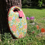 Orange Grove Garden Kneeler - William Morris Design - Padded Memory Foam