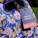 Willow and Belle Garden Kneeler - Floral Design - Padded Memory Foam