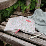 William Morris Journal Notebook – Willow Coral A5 Design