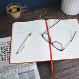 RK Rust Red B5 Journal Notebook – Classic Hardback Design