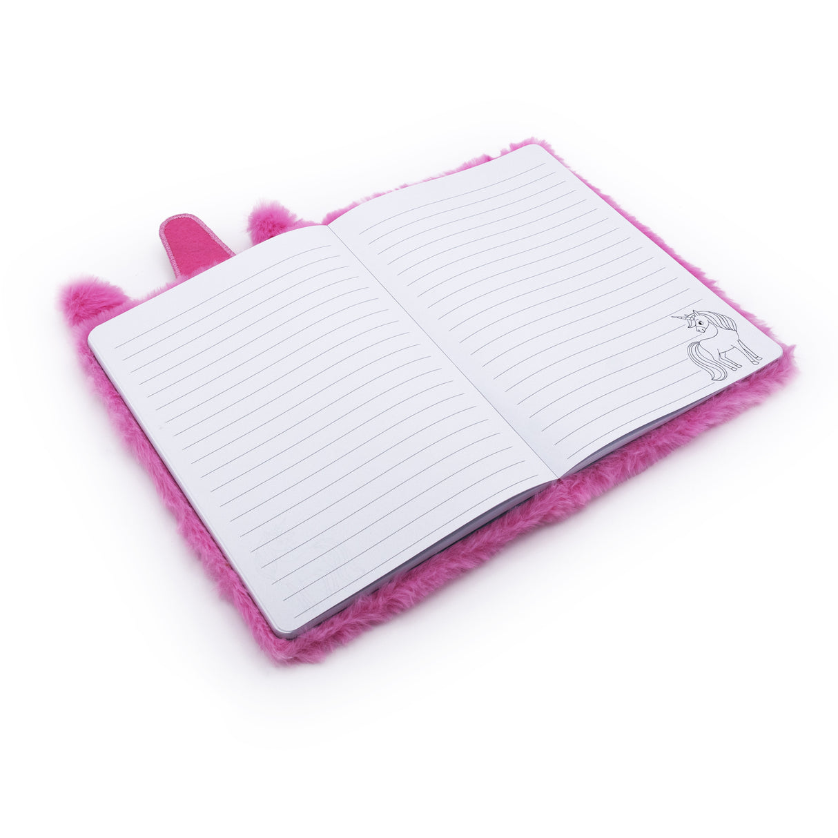 Magical Creature Plush Notebook – Soft A5 Lined Journal for Kids