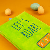 Dinosaur Plush Notebook – Soft A5 Lined Journal for Kids