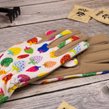 Saje Outdoor Gardening Gloves - Women's One Size - Padded with Elastic Cuffs