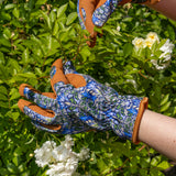 Orange Grove Gardening Gloves - Women's One Size – William Morris Snakeshead Design
