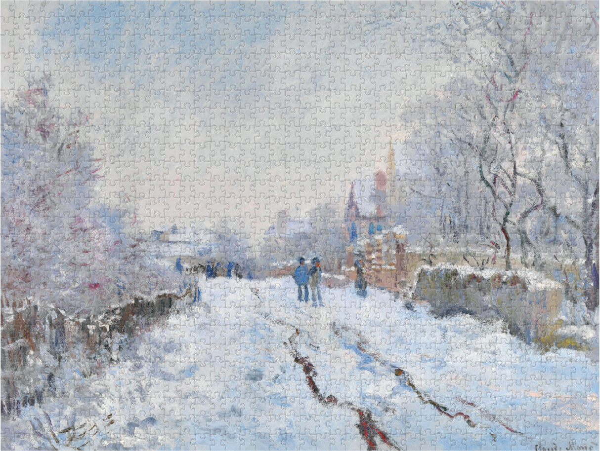 Winter Scenes - Bumper 4 Puzzle Gift Pack - Festive British Winter Jigsaws