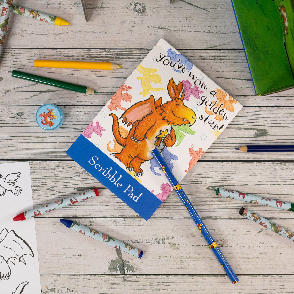 Zog Make & Play Set – Creative Activity Kit with Play Scene