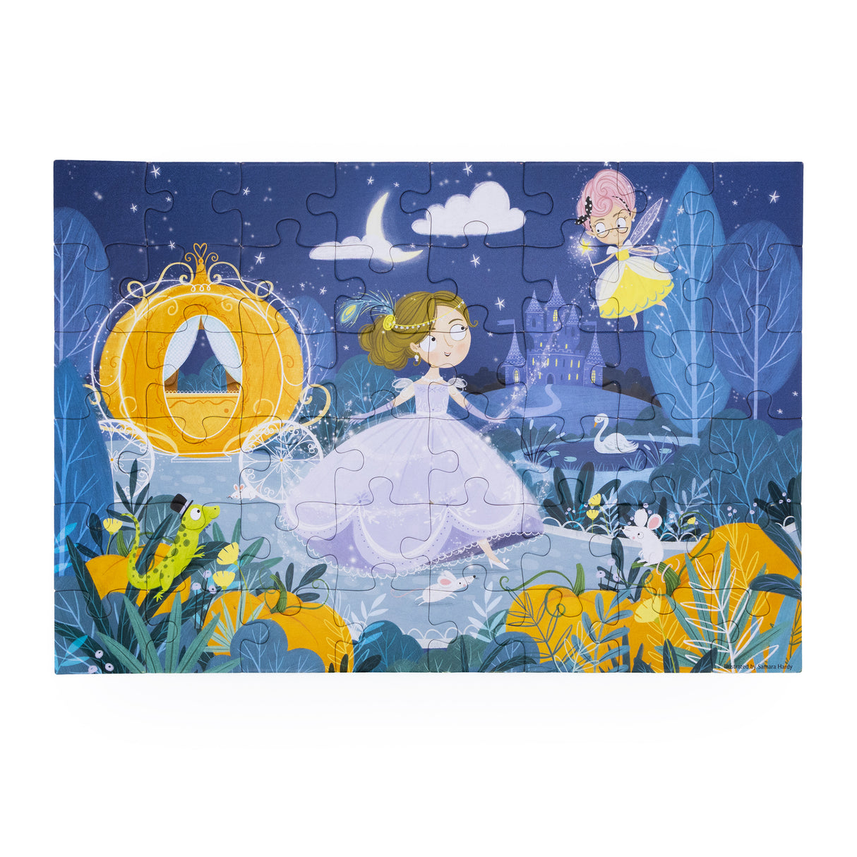Cinderella Fairy Tale Jigsaw Puzzle - 48 Piece Puzzle