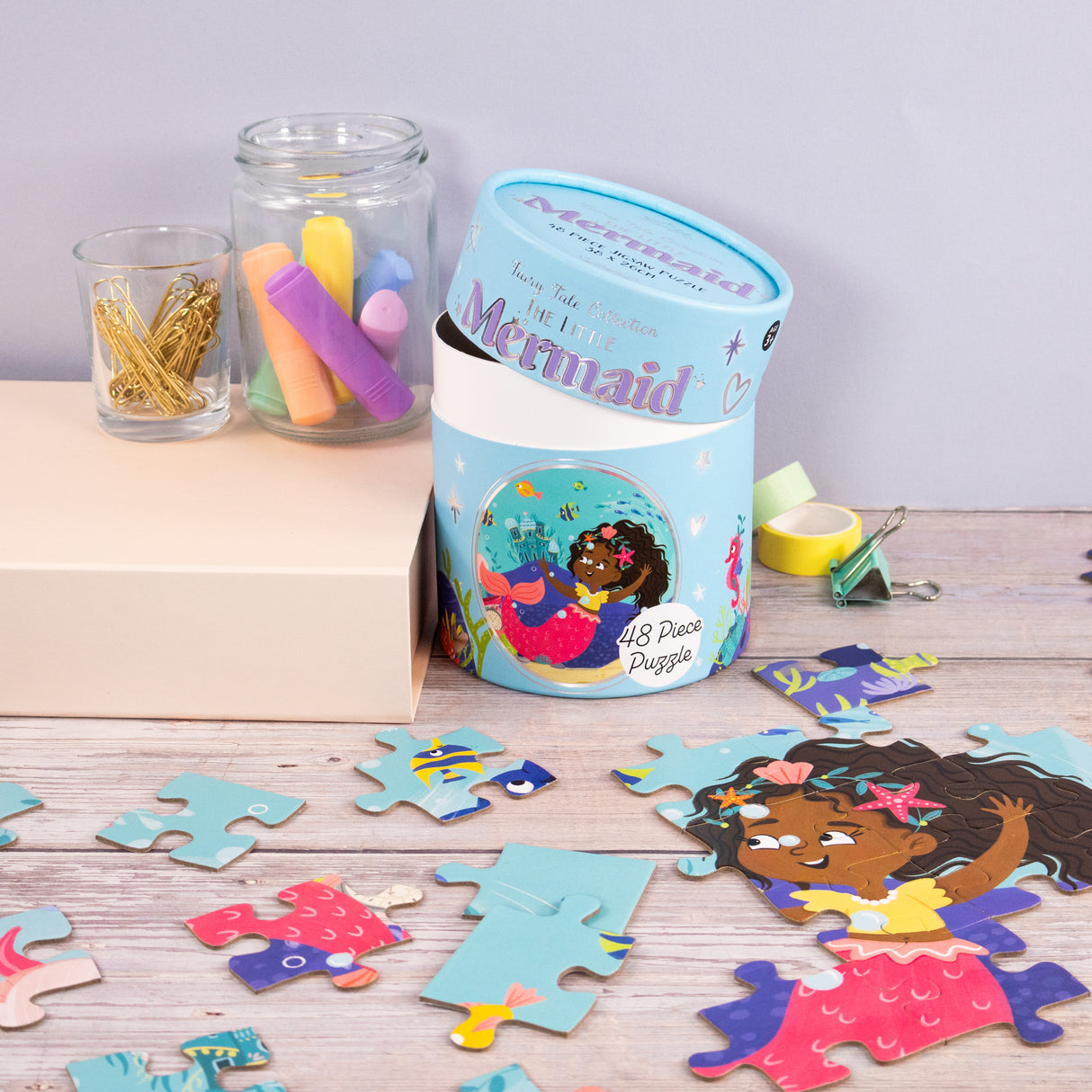 The Little Mermaid Fairy Tale Jigsaw Puzzle - 48 Piece Puzzle