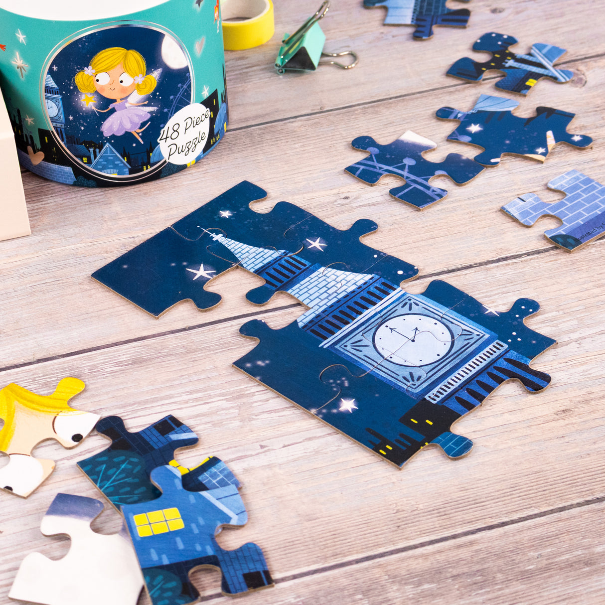 Tinker Bell Fairy Tale Jigsaw Puzzle - 48 Piece Puzzle