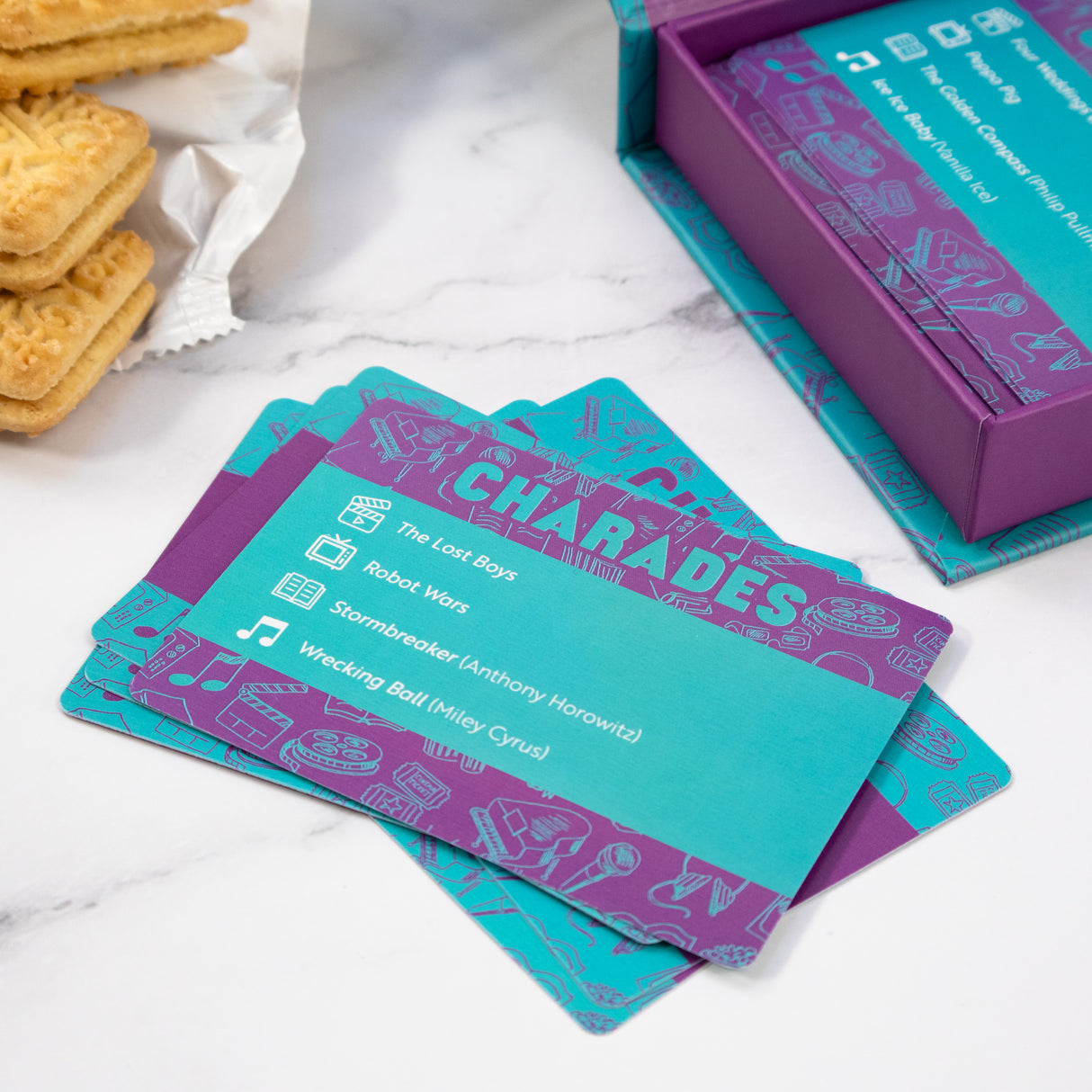 Charades Trivia Cards