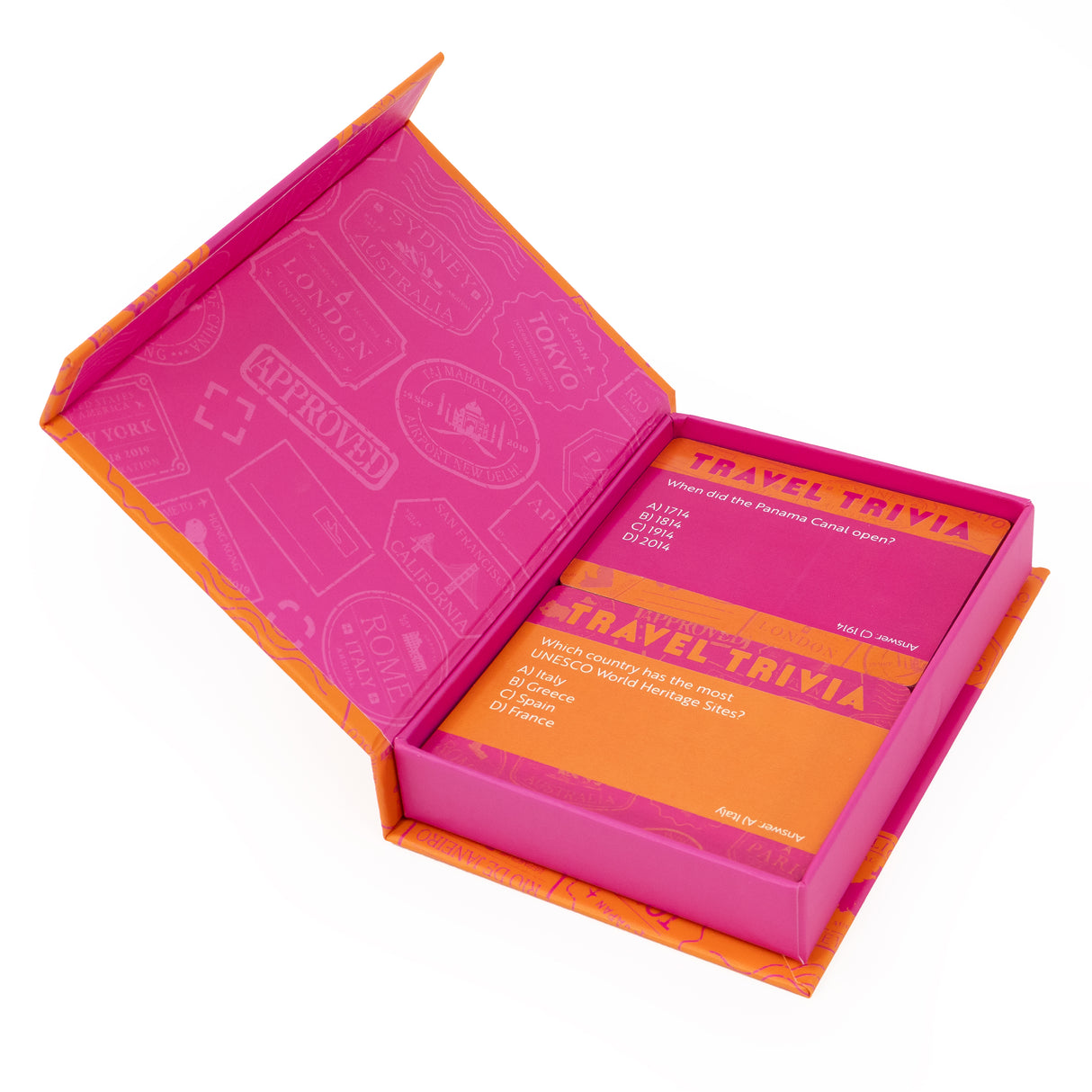 Travel Trivia Cards