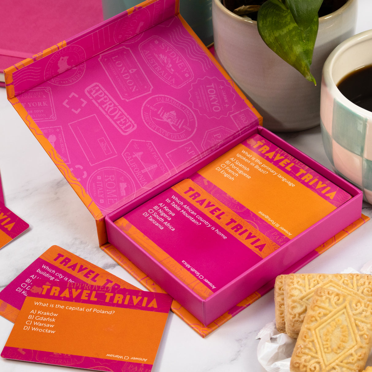 Travel Trivia Cards