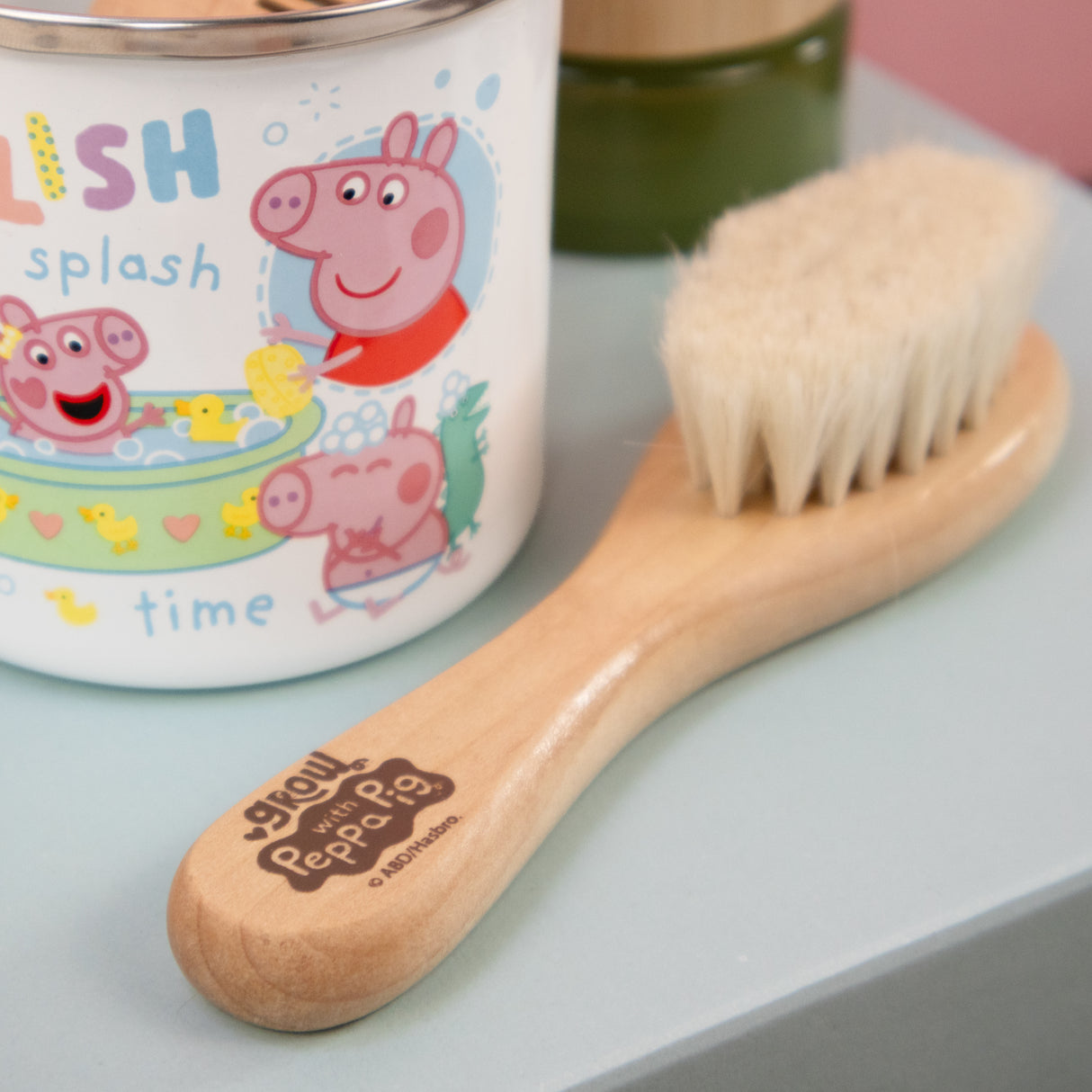 Peppa Pig Baby Brush, Comb & Enamel Mug Gift Set