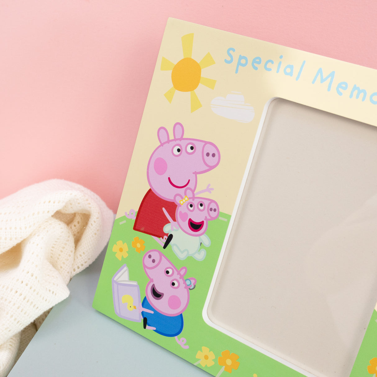 Peppa Pig Hand & Foot Print Kit - Baby Keepsake Frame
