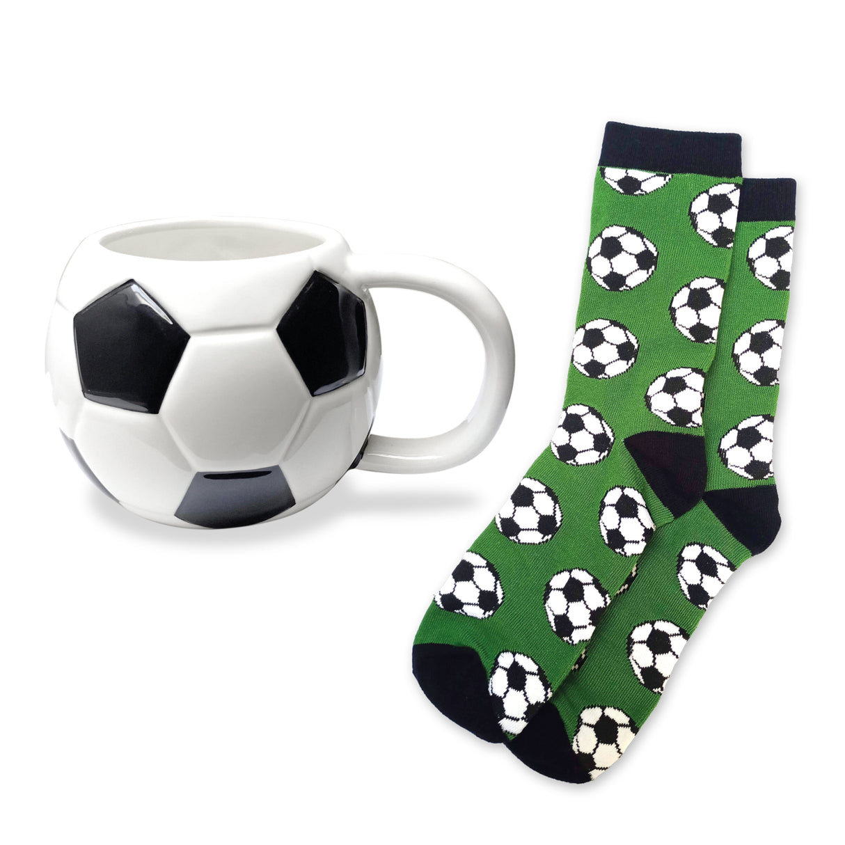 The Gentleman’s Emporium Football Mug & Sock Gift Set