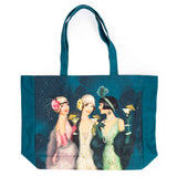 Claire Coxon Art Deco Large Tote Bag