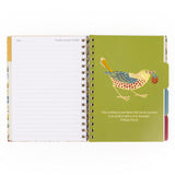 William Morris A5 Wired Notebook with Dividers