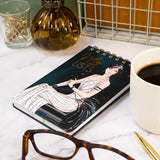 Claire Coxon Art Deco Wired Notepad