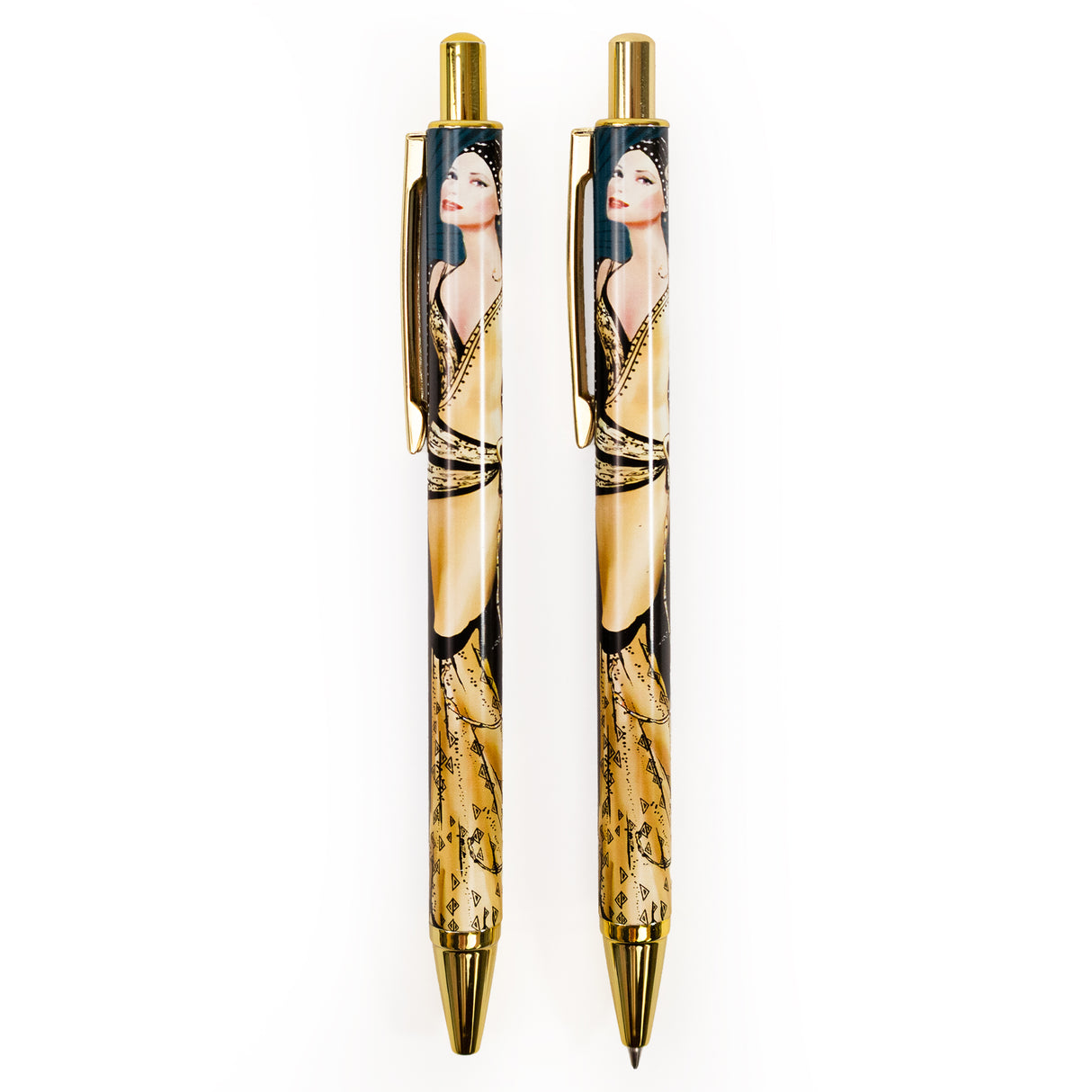 Claire Coxon Art Deco Pen & Pencil Gift Set