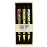 Natural History Museum Dinosaur Ballpoint Pens in Gift Box – Set of 3 Pens