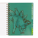 Natural History Museum Dinosaur A5 Wired Notebook with Dividers - T- Rex