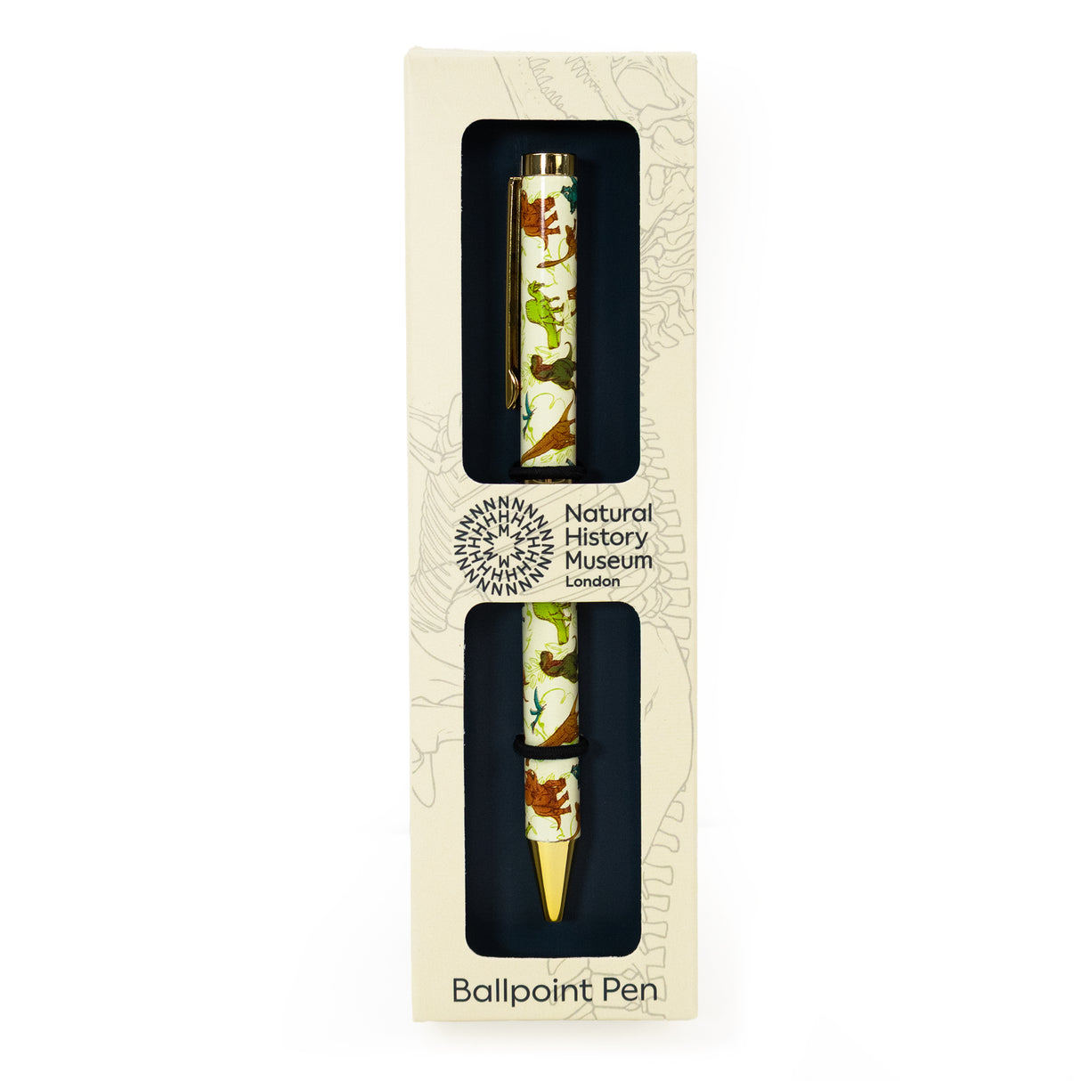 Natural History Museum Dinosaur Ballpoint Pen in Gift Box