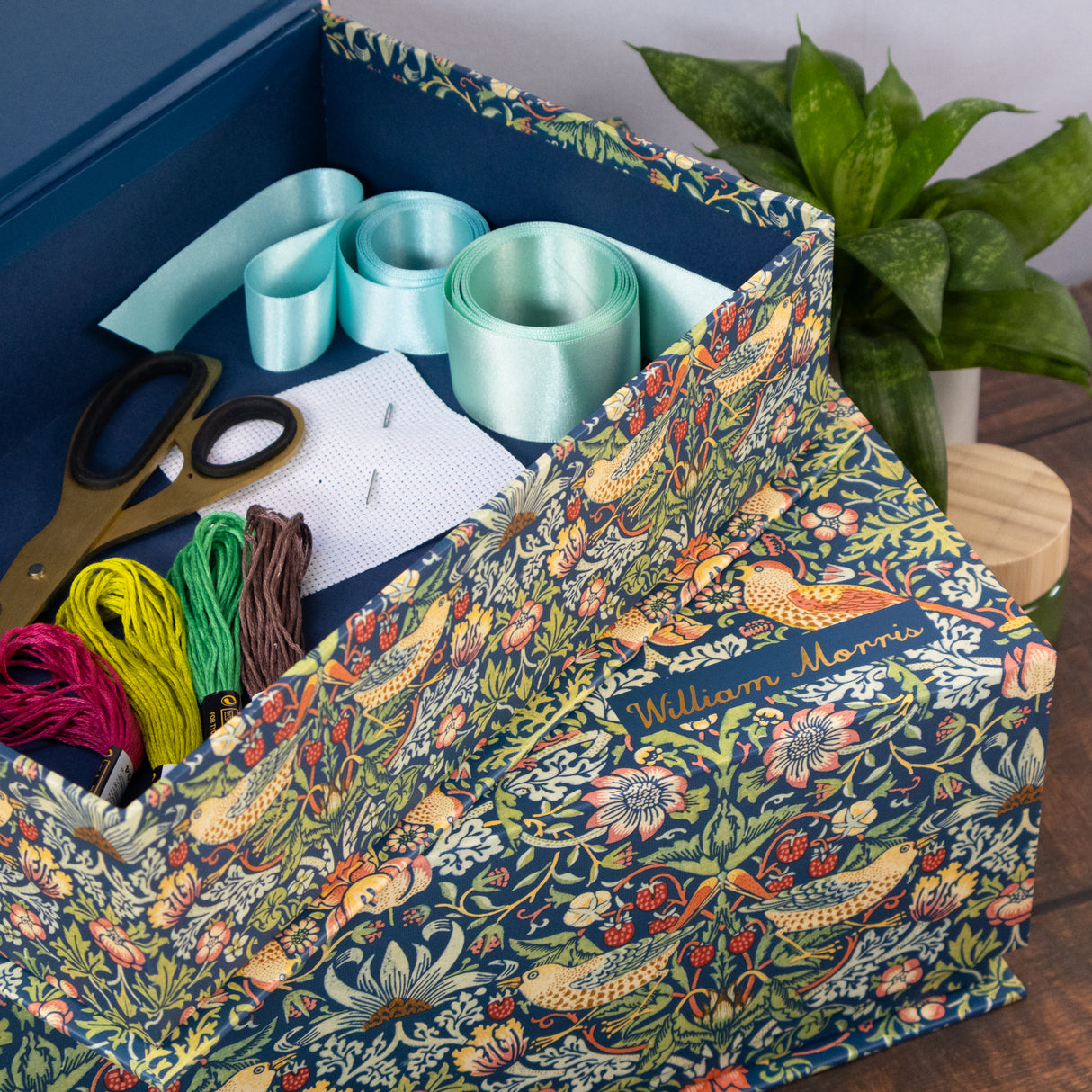 Set of 3 Nesting Storage Boxes - William Morris