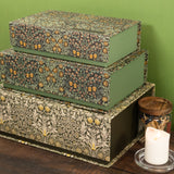 Set of 3 Nesting Storage Boxes - William Morris
