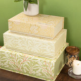 Set of 3 Nesting Storage Boxes - William Morris