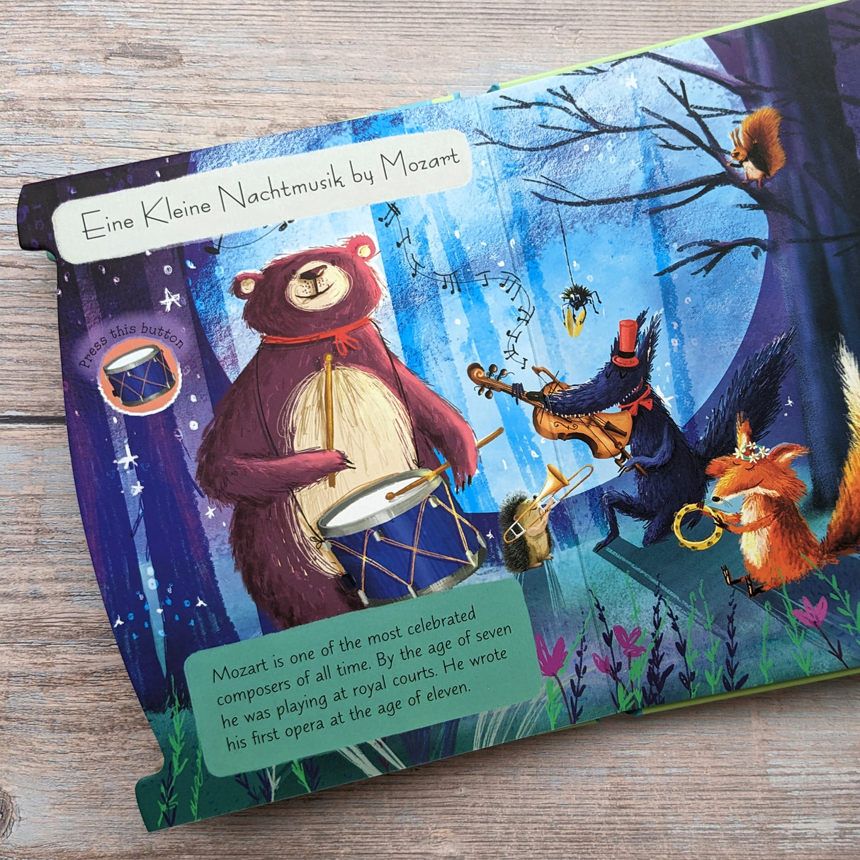 Classical Melodies - Children's 6 Button Sound Book