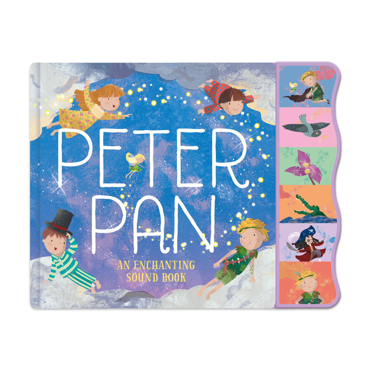 Peter Pan Fairy Tale Sound Book - 6 Enchanting Sound Buttons To Press And Play