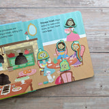 5 Little Princesses - Children's Touch & Feel Silicone Book