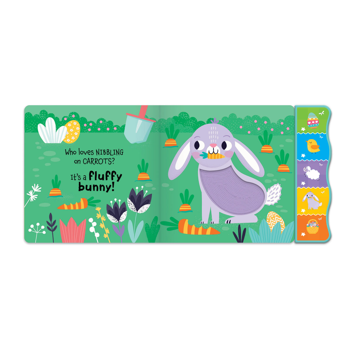 Touch & Feel Easter Silicone Sound Book - 3+