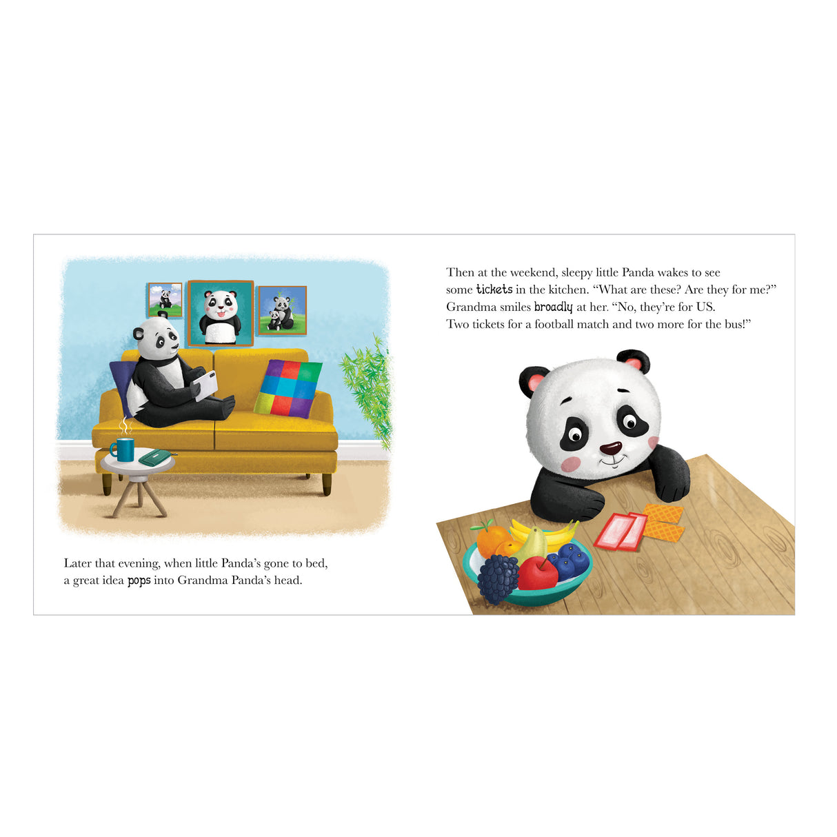 When Panda Feels Small - Me And My Feelings Children's Paperback Book