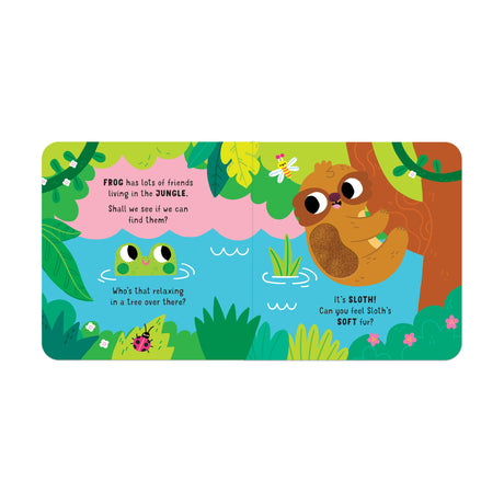 Frog's Friends - Children’s Touch and Feel Book