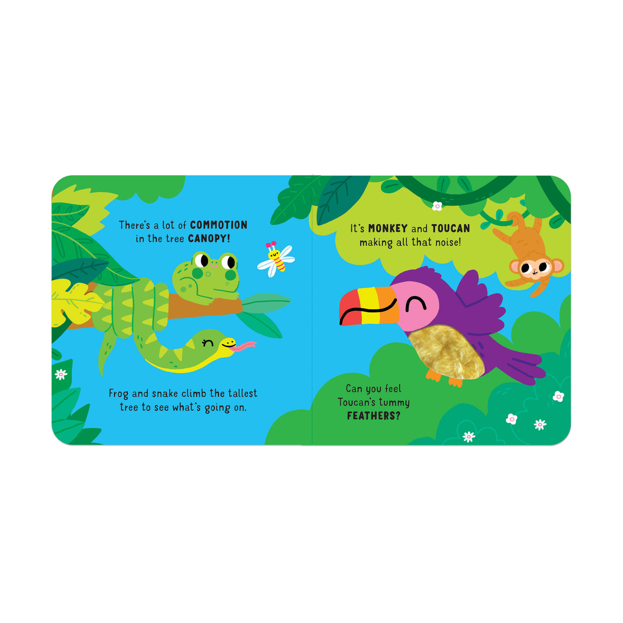 Frog's Friends - Children’s Touch and Feel Book