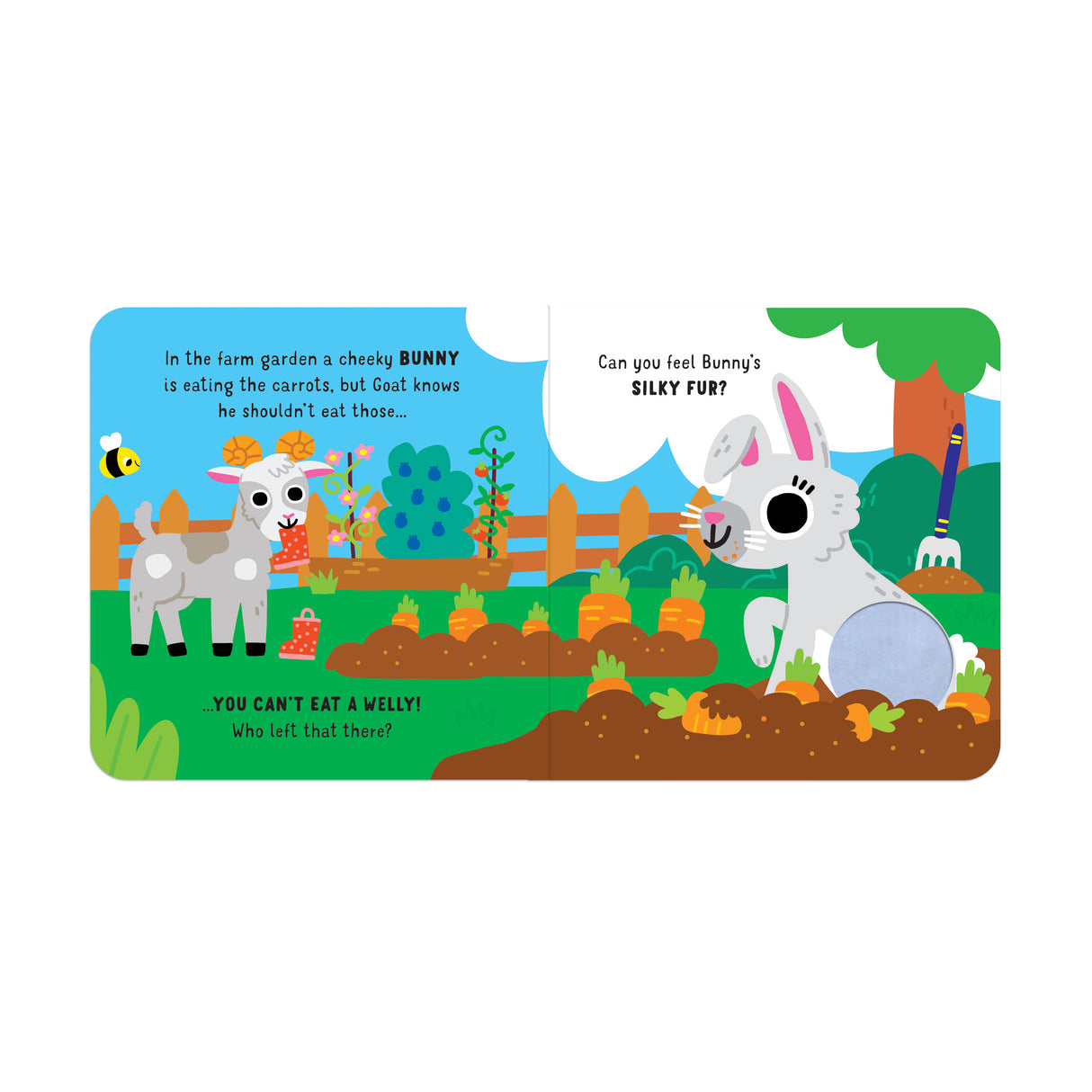 Goat's Garden - Children’s Touch and Feel Book