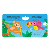 Monkey Mayhem – Touch & Feel Board Book - Jungle Sensory Book