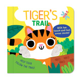 Tigers Trail – Touch & Feel Board Book - Jungle Sensory Adventure