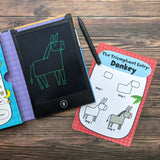 Children's LCD Tablet & Flashcards - Learn To Draw Bible Stories