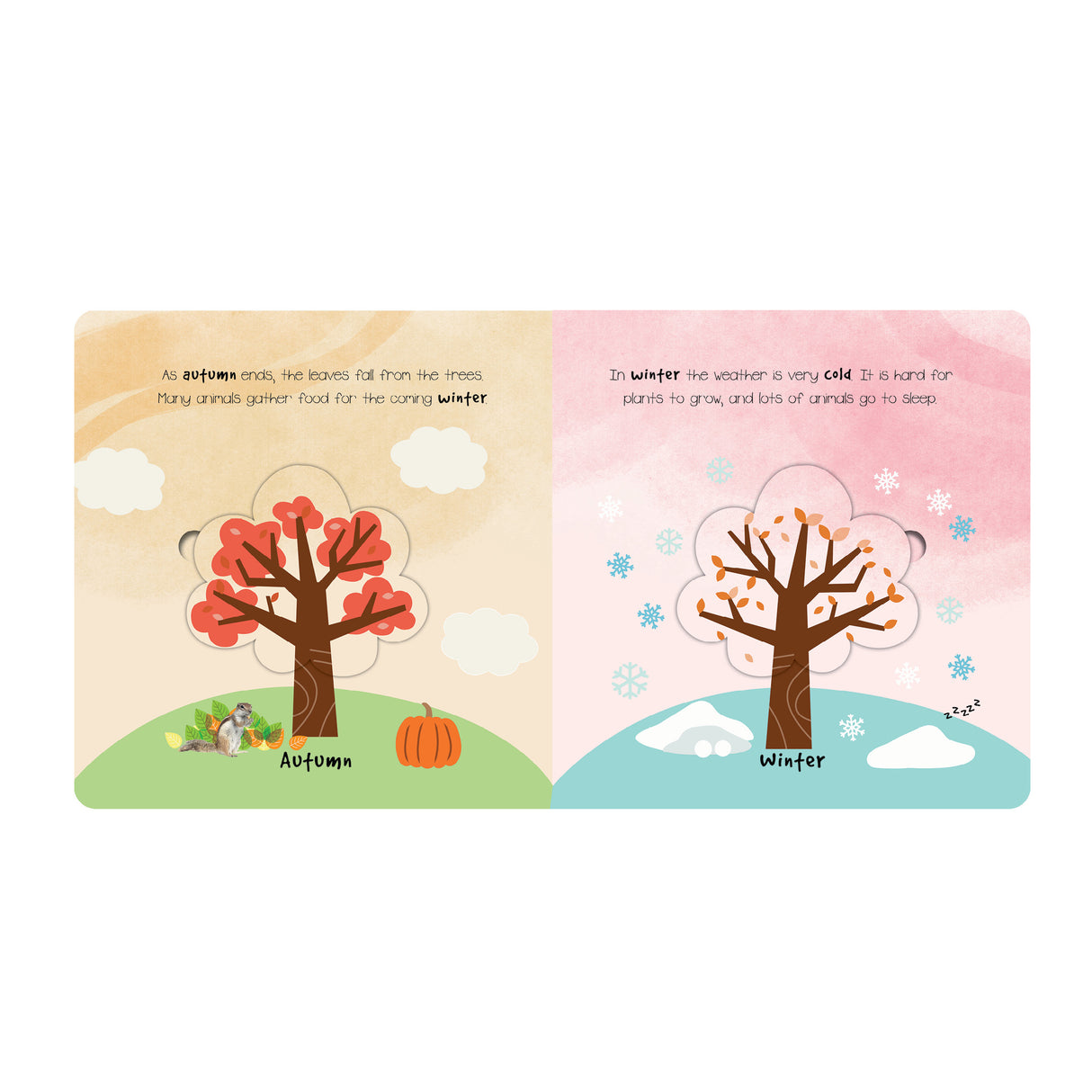 The Seasons - Children's Pop-Out & Play Book