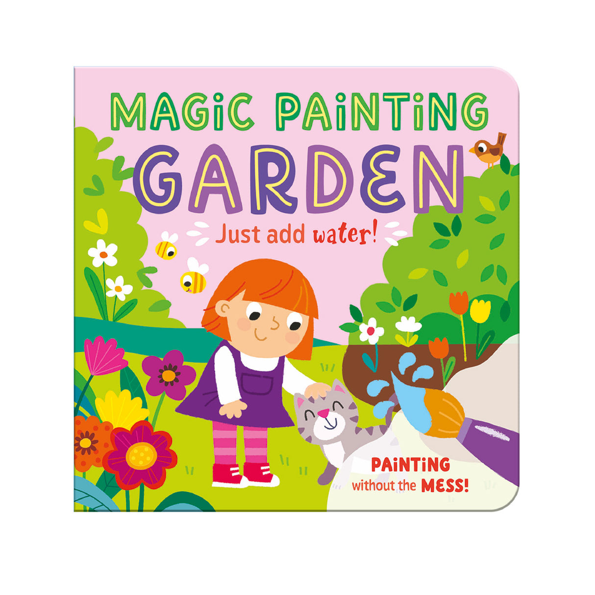 Magic Painting Book – Garden - Mess-Free Water Reveal Board Book