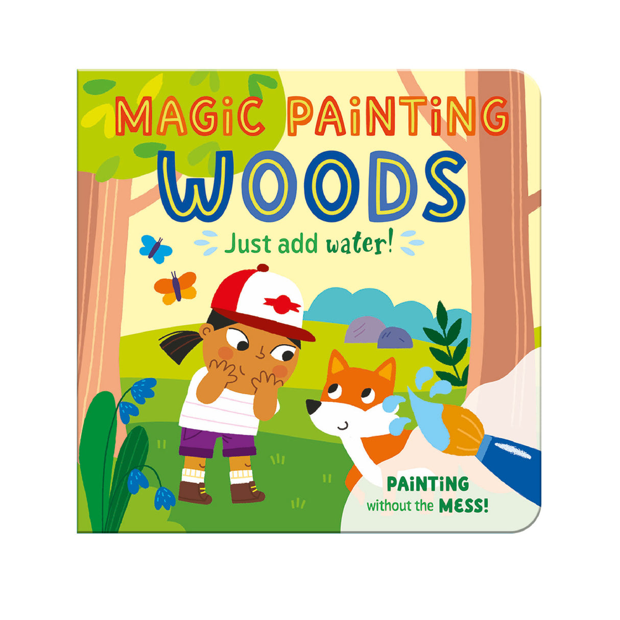 Magic Painting Book – Woods - Mess-Free Water Reveal Board Book