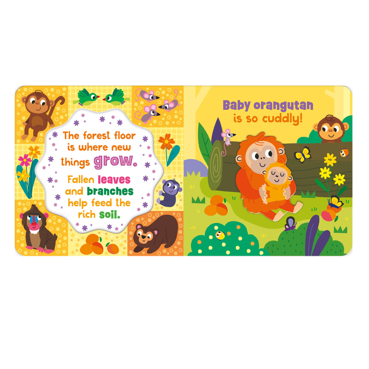 In the Jungle – My Cut-Out Baby & Toddler Board Book
