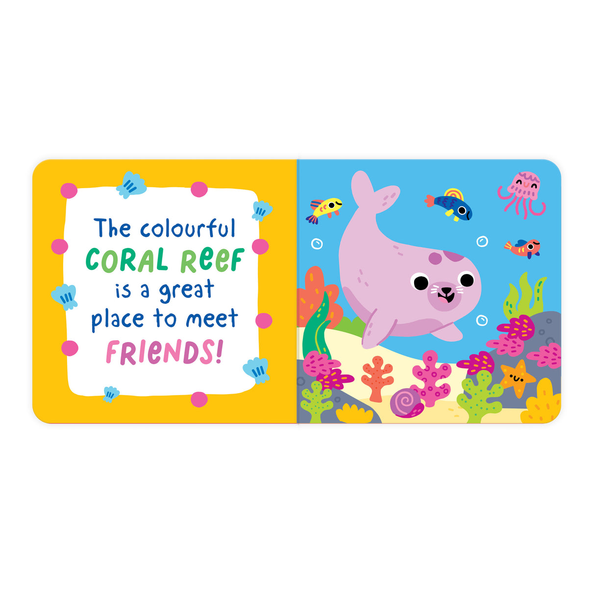 A Home For A Seal - Fun Wobbly-Eye Board Book for Babies & Toddlers