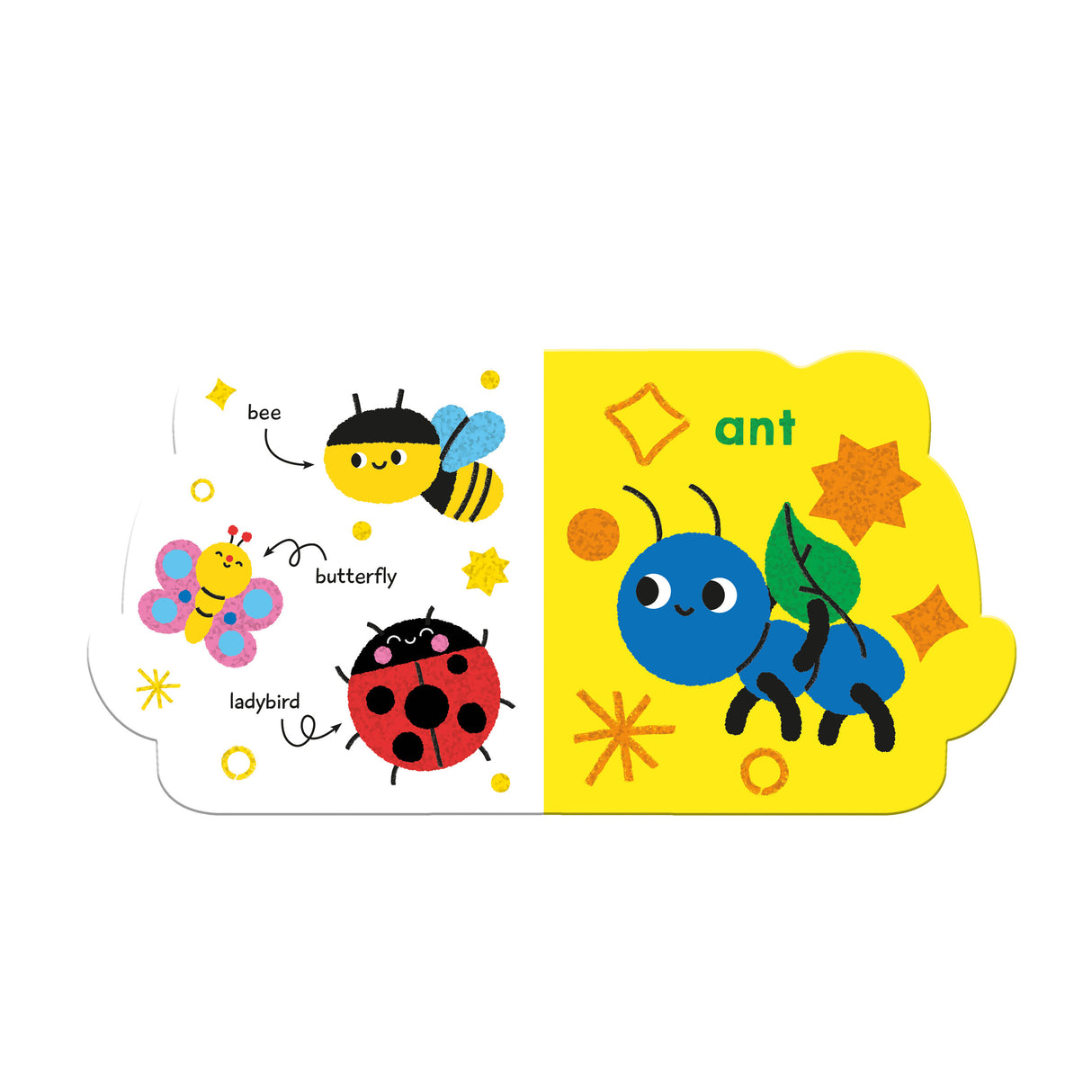 Little Book of First Words – Animals - Sparkly Board Book
