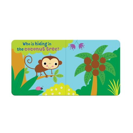 Lift-The-Flap Jungle – Children’s Board Book